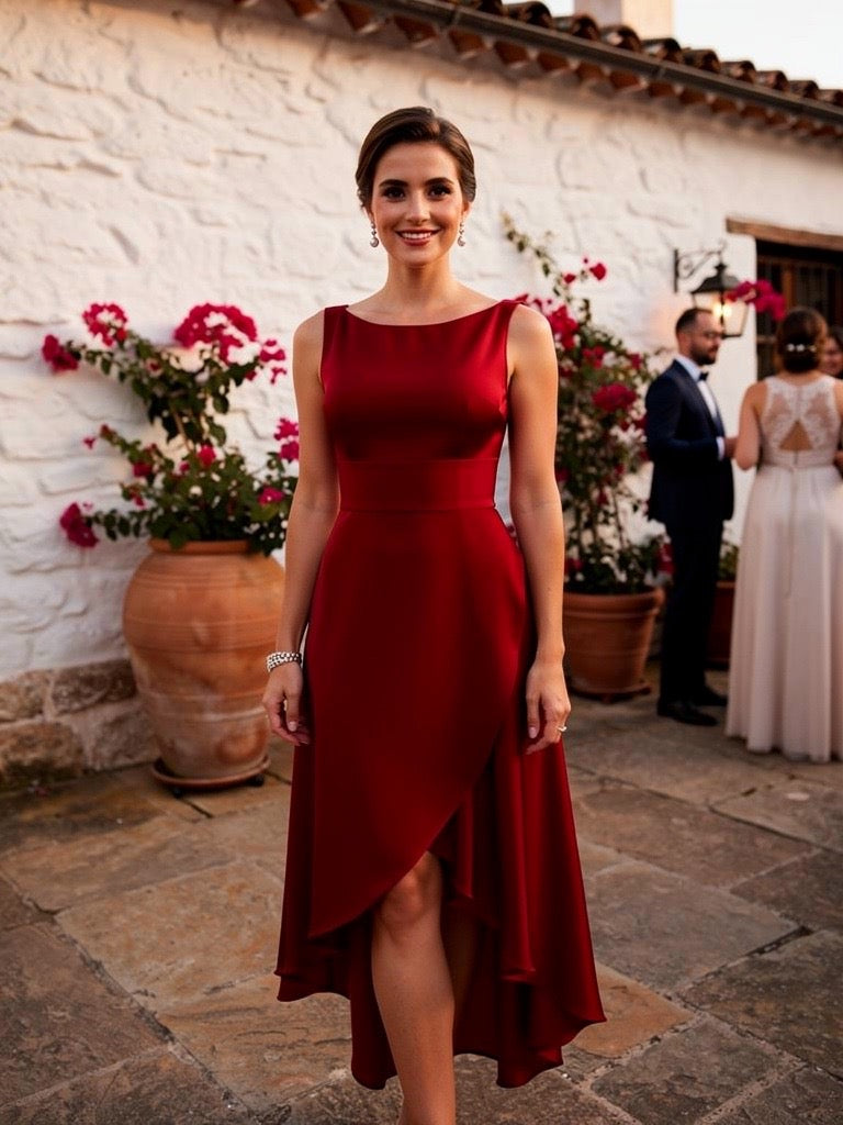 vestido asimétrico cecilia
