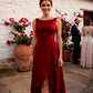 vestido asimétrico cecilia