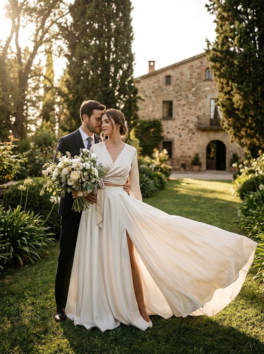 FALDA MAR BELLA NOVIA